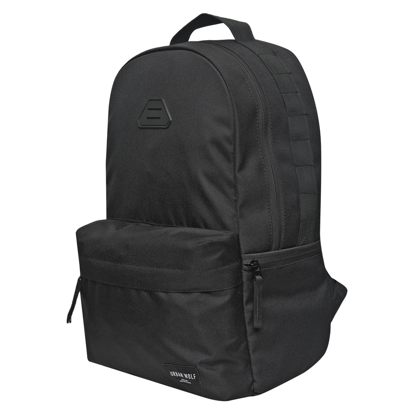 20L Unisex Casual Backpack for College and School-Black.