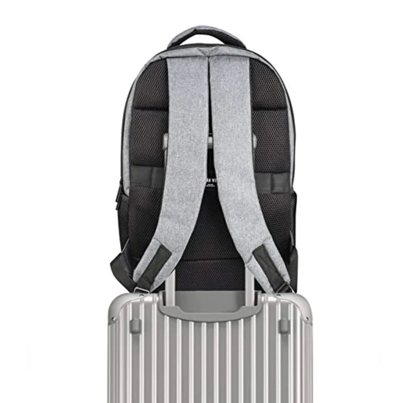 30L Dual Compartment Laptop Backpack (GREY)