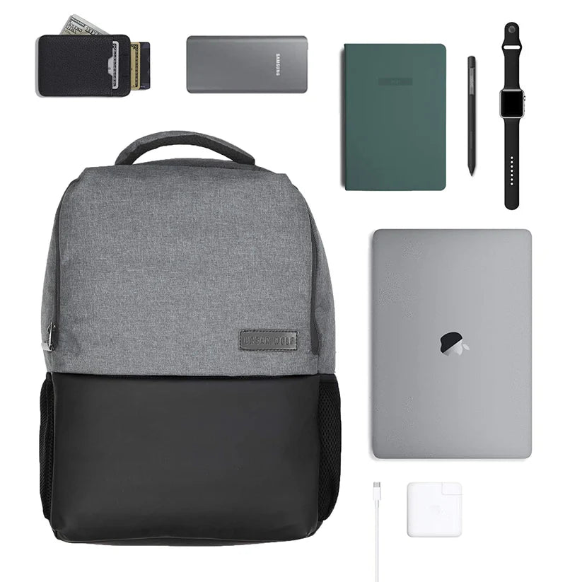 30L Dual Compartment Laptop Backpack (GREY)