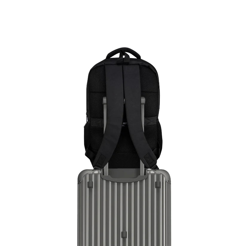 30L Dual Compartment Laptop Backpack (BLACK)