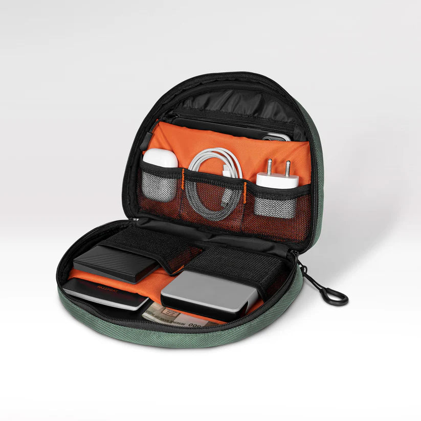 Tech Pouch-Fossil Grey