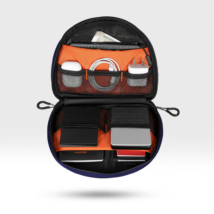 Tech Pouch-Navy Blue