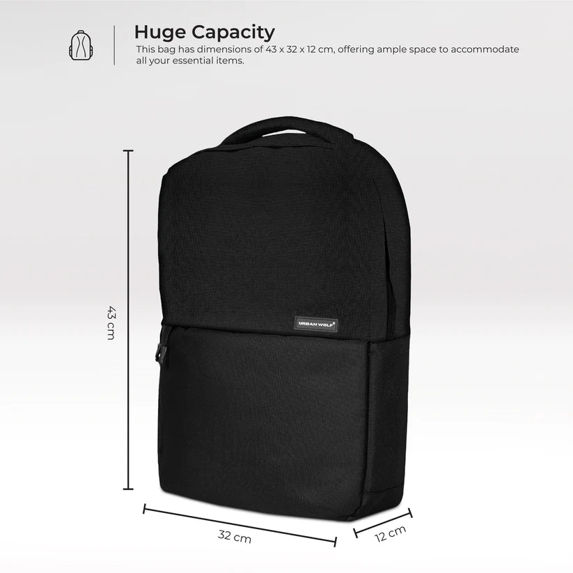 Business Casual 20L Dual Compartment Laptop Backpack-(Black) Regular priceRs. 1,299.00 Sale priceRs. 799.00Sale
