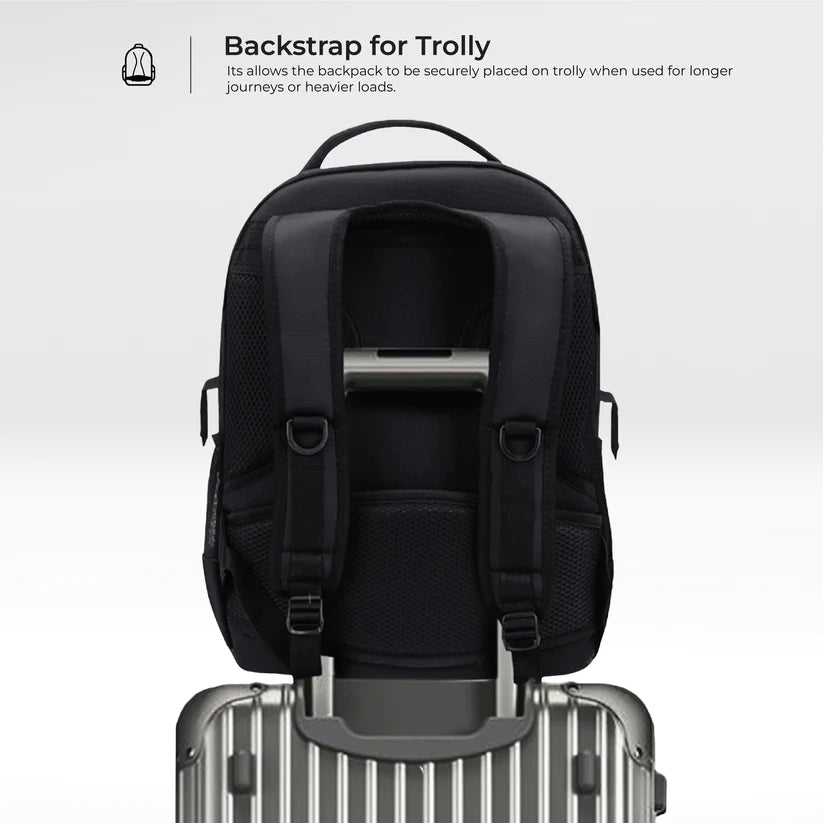 Delta-Black Laptop backpack (BLACK)