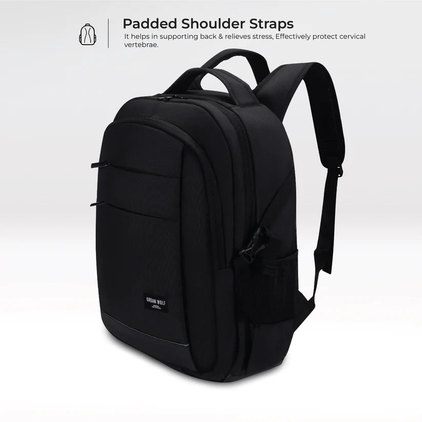 Delta-Black Laptop backpack (BLACK)