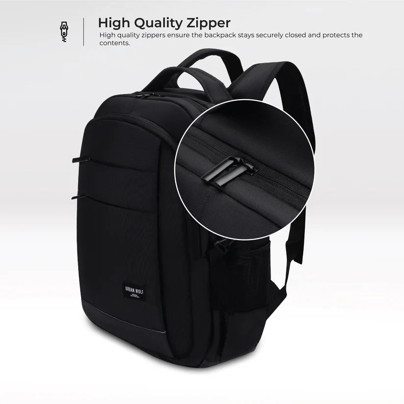 Delta-Black Laptop backpack (BLACK)