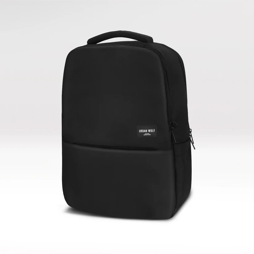 Business Casual 30L Dual Compartment Water Resistant Laptop Backpack (BLACK)