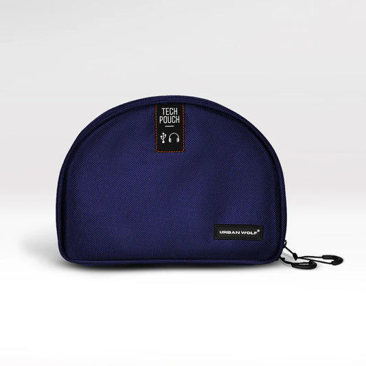 Tech Pouch-Navy Blue