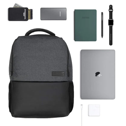 30L Dual Compartment Laptop Backpack (CHARCOAL)