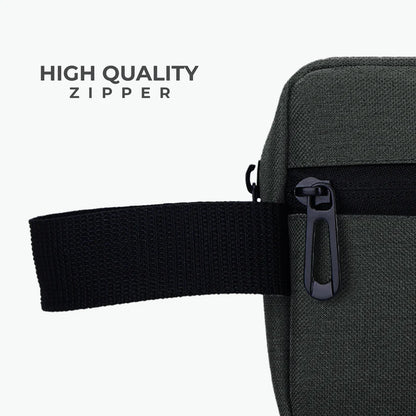 Travel Toiletry Bag for Men and Women: Water-Resistant Shaving Kit/Bag for Toiletry Accessories, Hanging Dopp Kit, Cosmetics Pouch with Multiple Pockets (CHARCOAL)