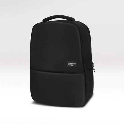Business Casual 30L Dual Compartment Water Resistant Laptop Backpack (BLACK)