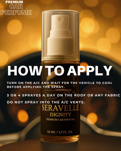 SERAVELLE -DIGNITY-PREMIUM CAR PERFUME